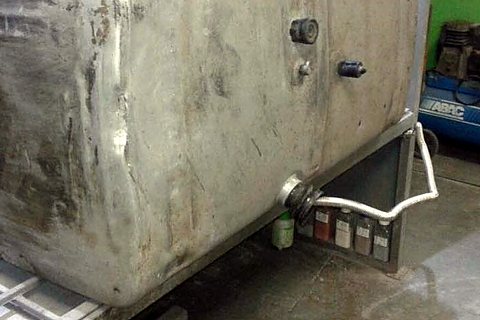 Пропарка топливного бака